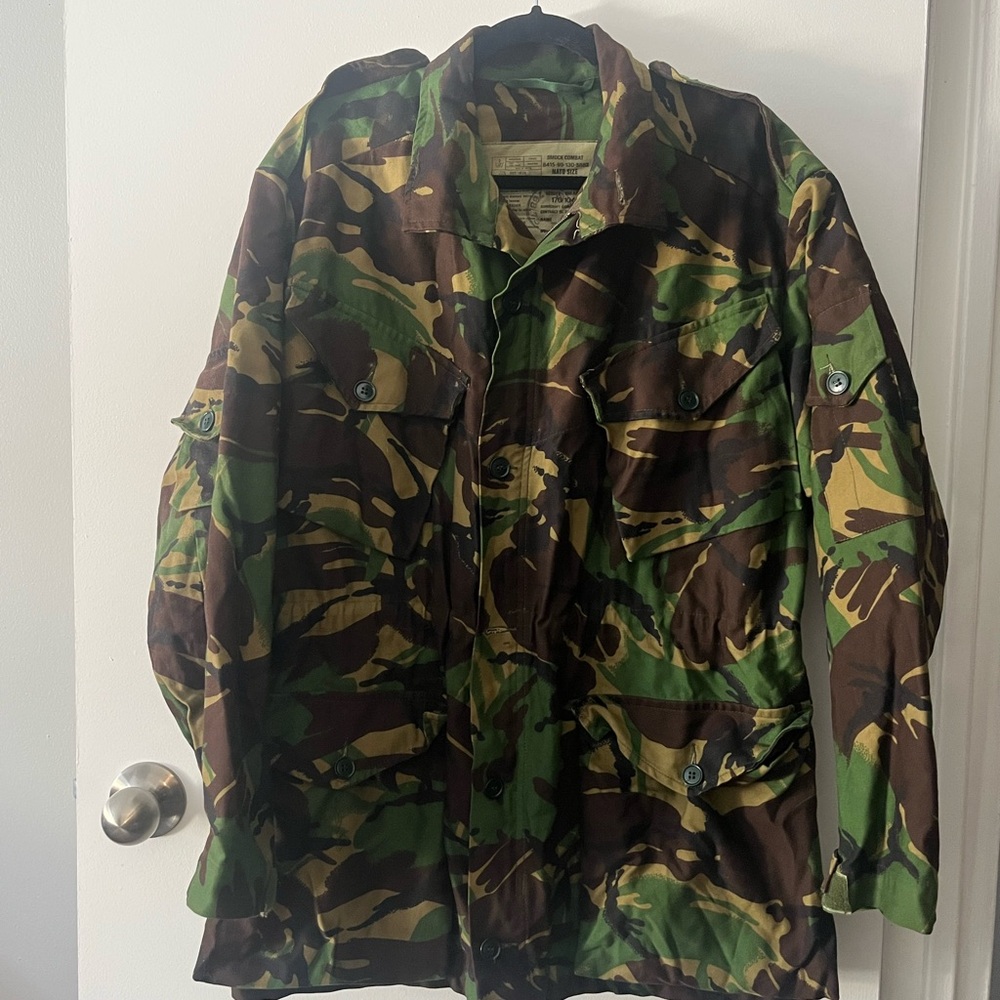 Vintage British Military Combat Smock